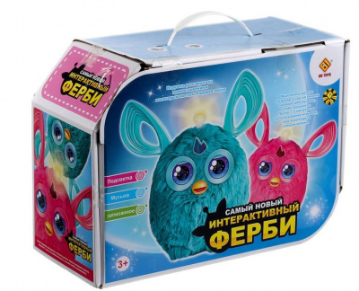 Игрушка ИНТЕРАКТИВНАЯ Фербик Свет+звук+запись+движение.